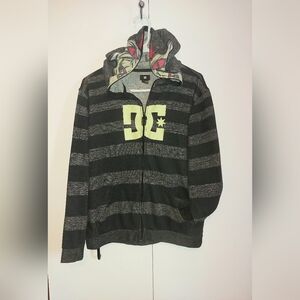 DC Vintage Y2K skater full zip obscure hoodie